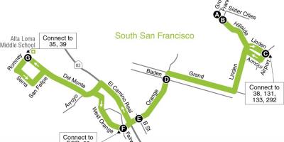 Kartta San Francisco peruskouluissa