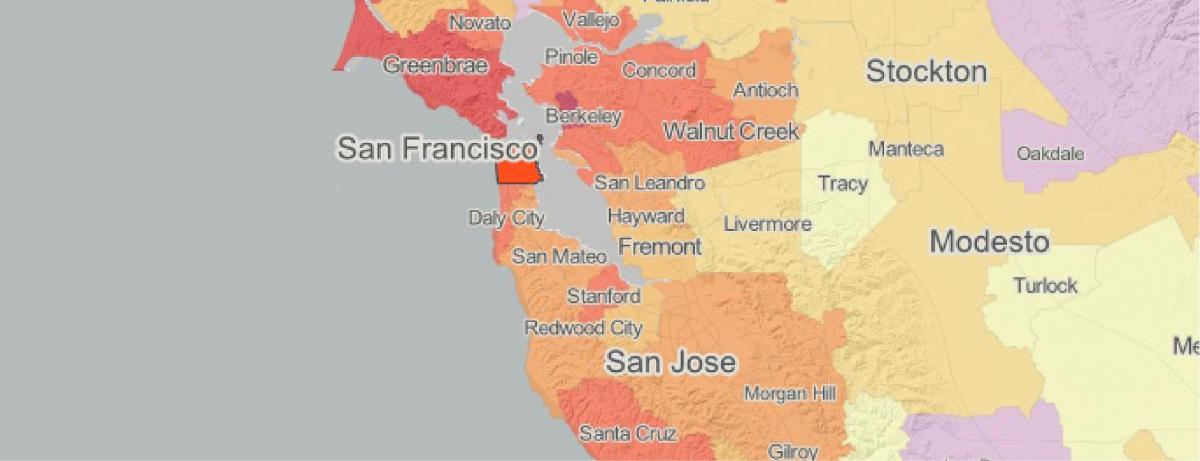 Kartta mapp-San Francisco