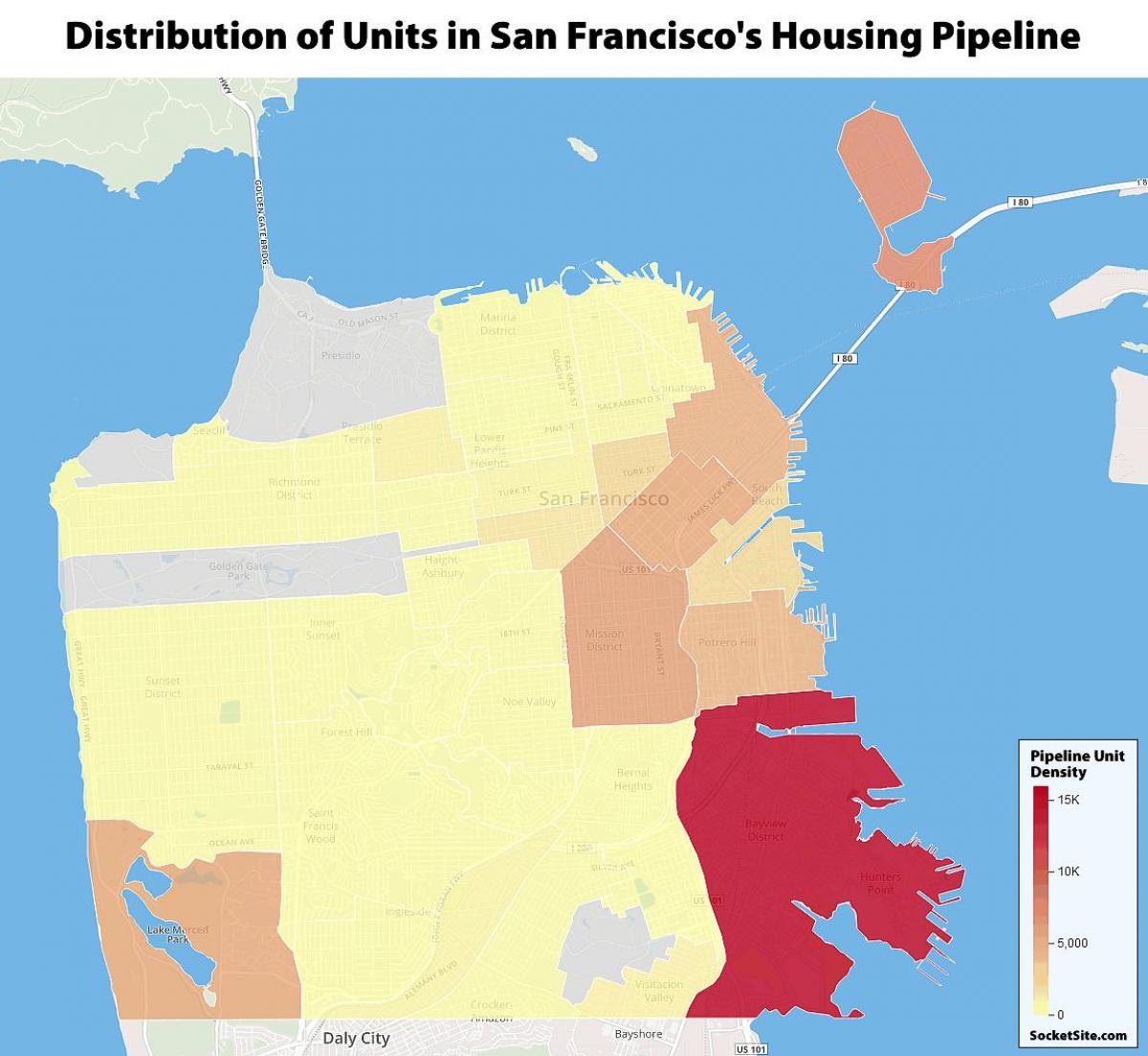 San Francisco public housing kartta