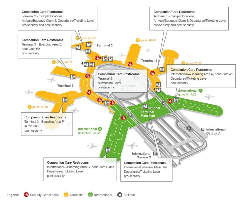 SFO terminaali 3 portti kartta