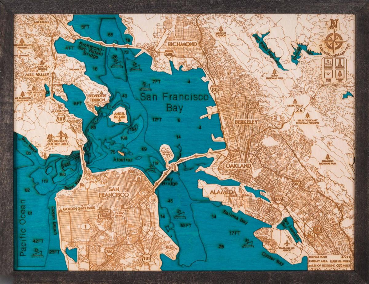 Kartta San Francisco puu