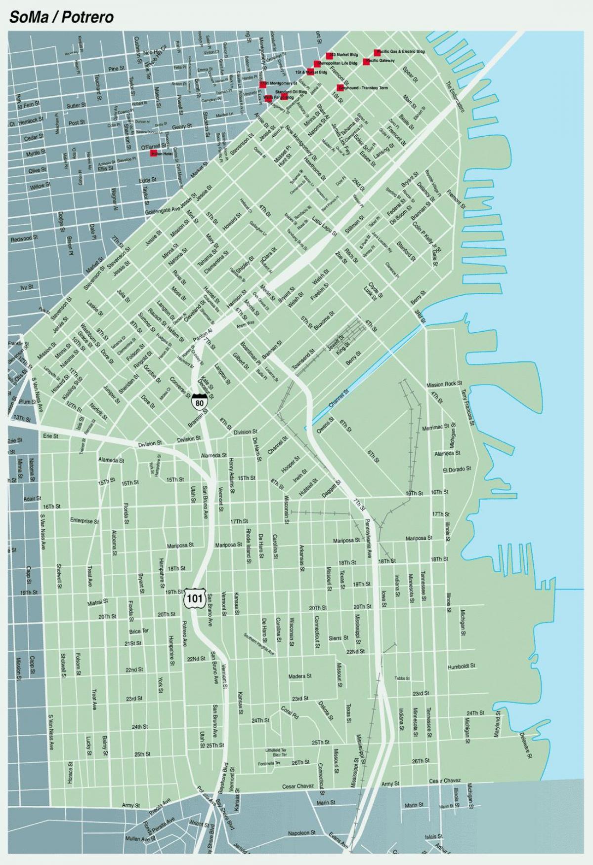 kartta soma San Francisco
