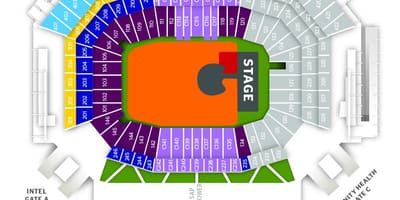 Levi ' s stadium suite kartta