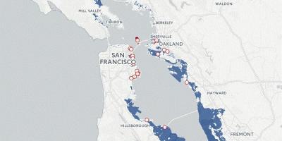 Kartta San Francisco tulva