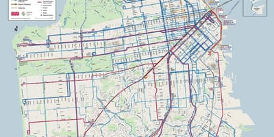 SFO muni kartta